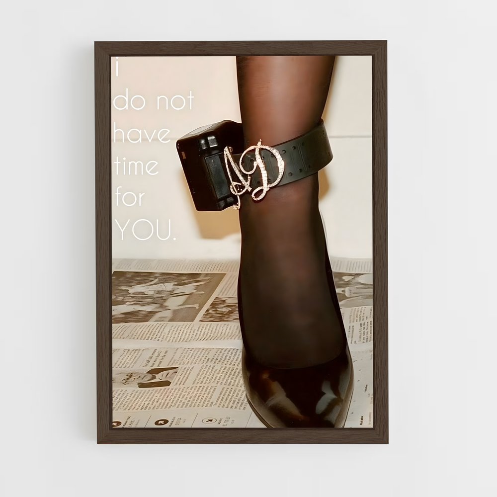 ap-anna delvey-8 cadre Bois foncé