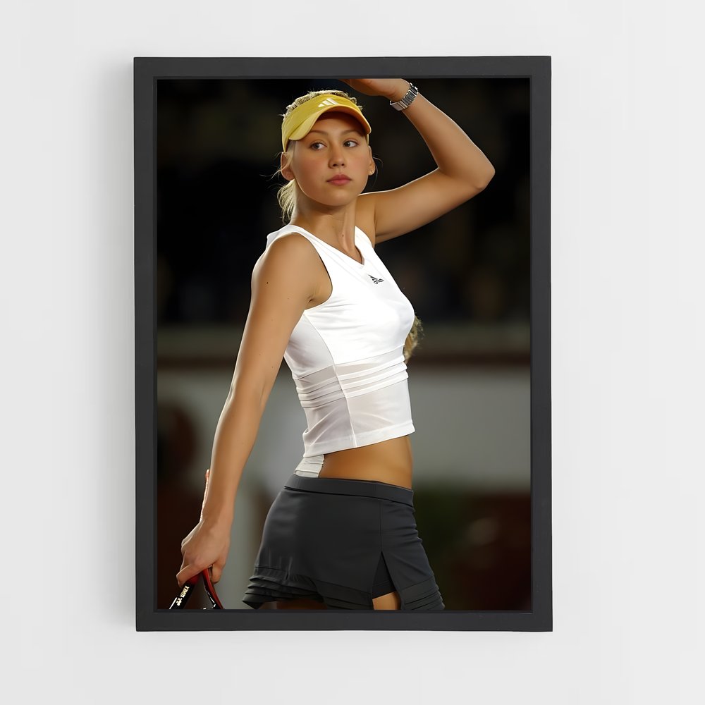 ap-anna kournikova-1 cadre Noir