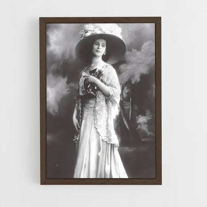 ap-anna pavlova-6 cadre Bois foncé