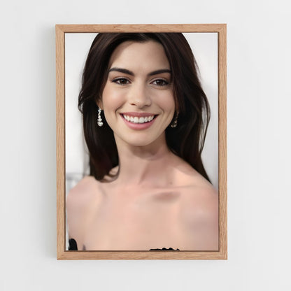ap-anne hathaway-3 cadre Bois clair
