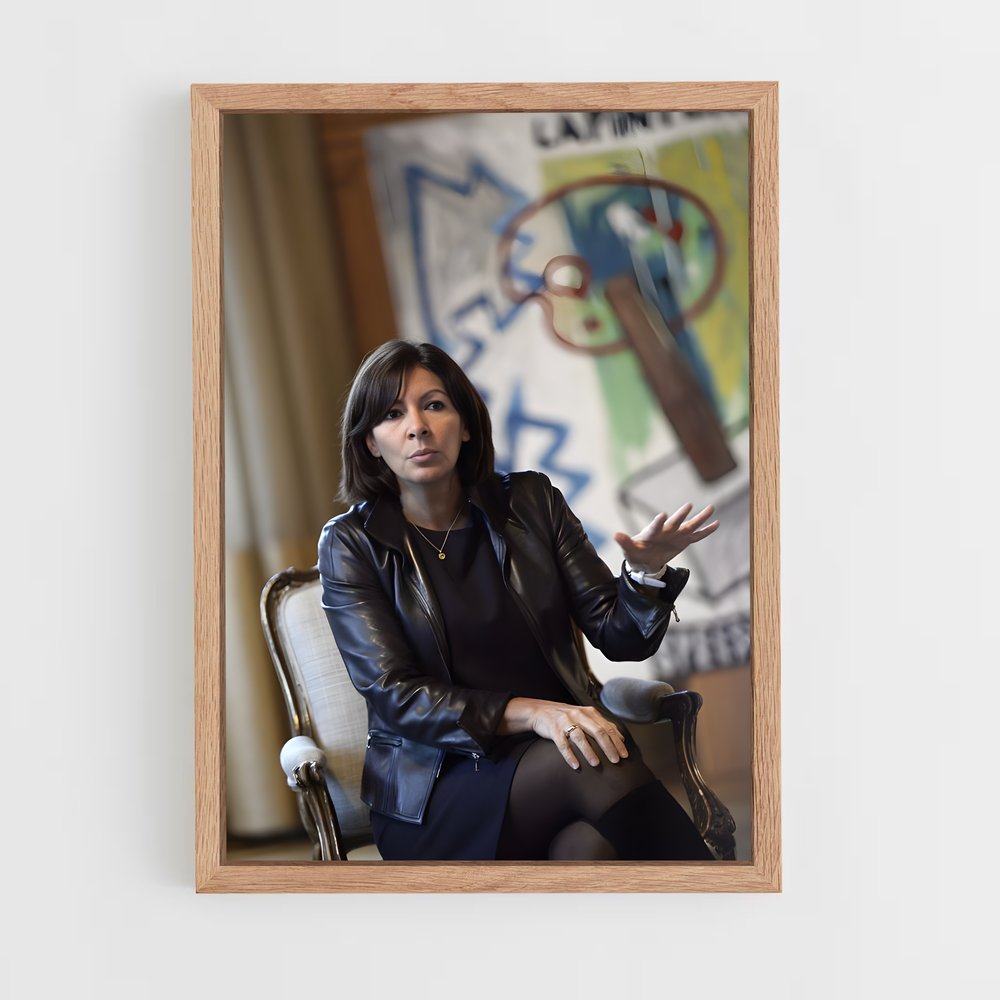 ap-anne hidalgo-1 cadre Bois clair