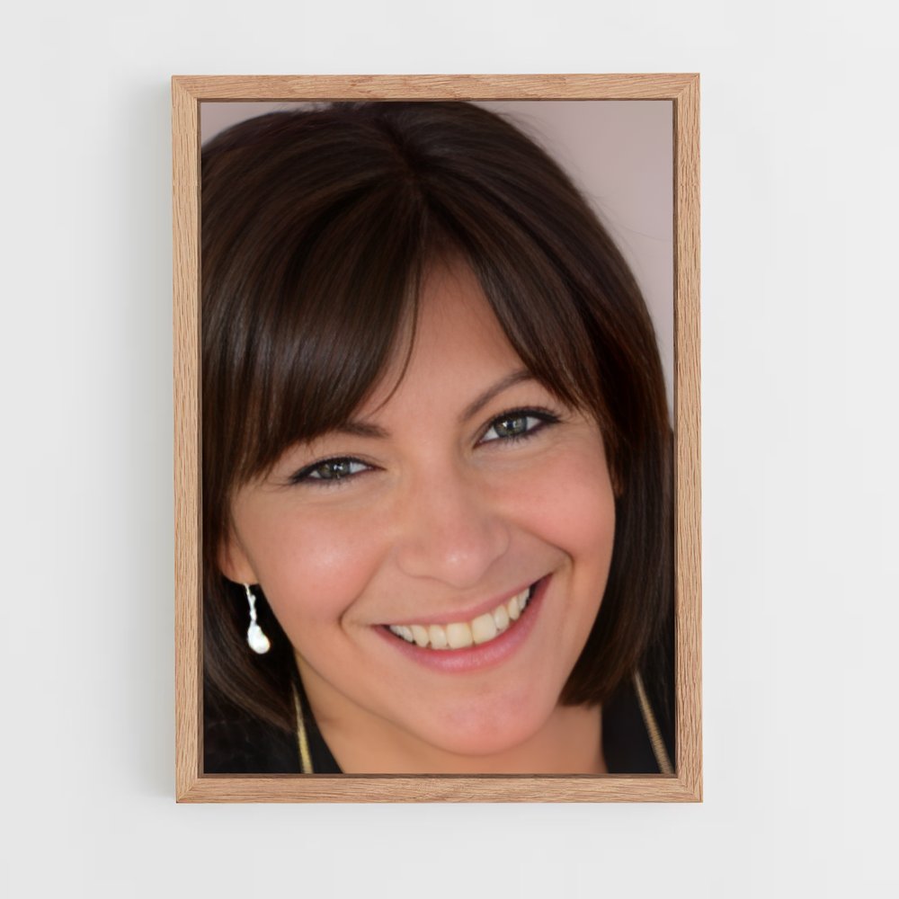 ap-anne hidalgo-7 cadre Bois clair
