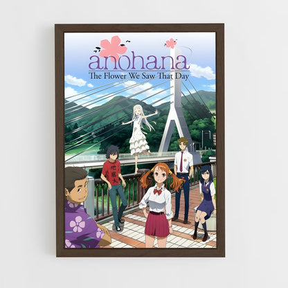 ap-anohana-1 cadre Bois foncé
