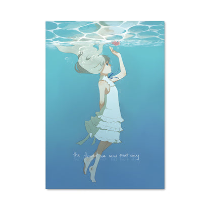 Poster Flottaison Éthérée