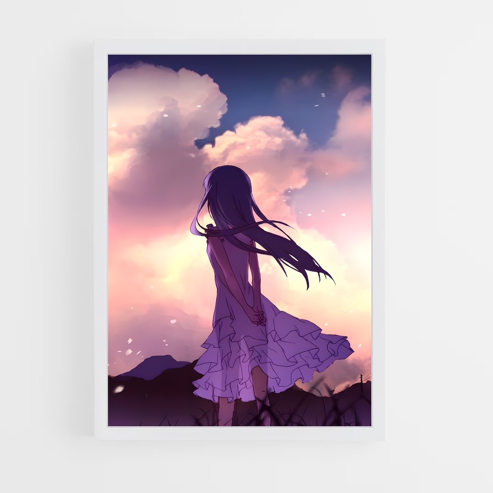 ap-anohana-12 cadre Blanc