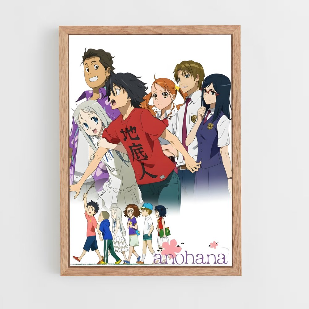 ap-anohana-2 cadre Bois clair