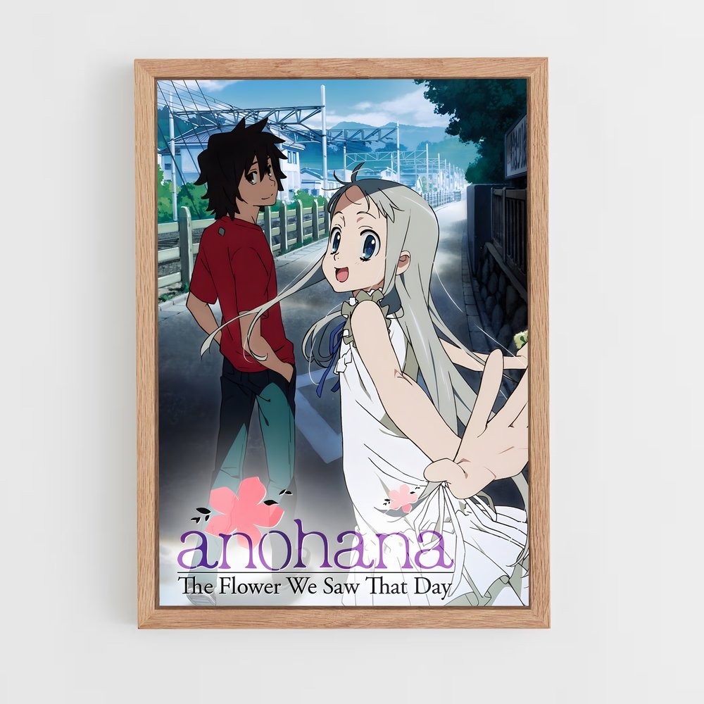 ap-anohana-7 cadre Bois clair