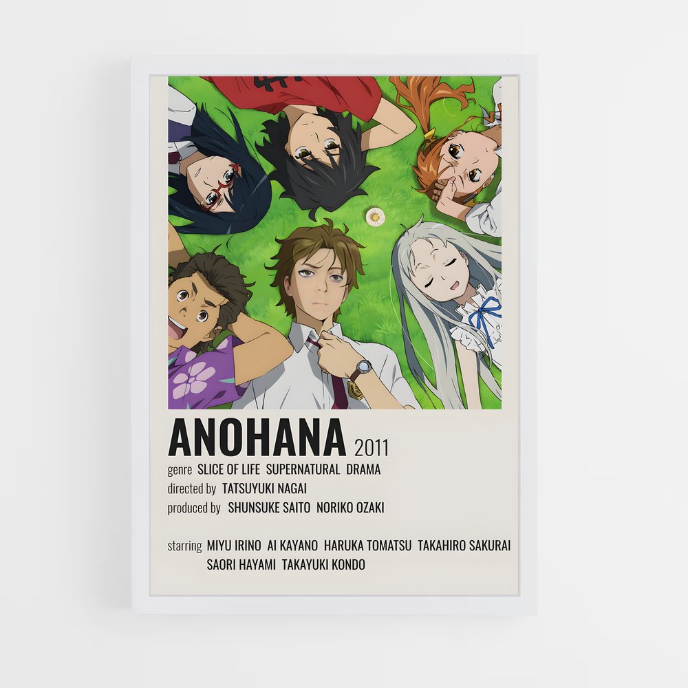 ap-anohana-8 cadre Blanc