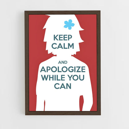 ap-anohana-9 cadre Bois foncé