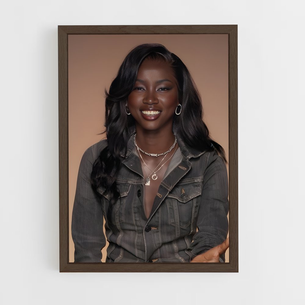 ap-anok yai-2 cadre Bois foncé