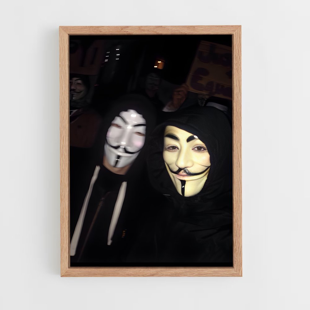 ap-anonymous-1 cadre Bois clair