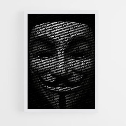 ap-anonymous-5 cadre Blanc