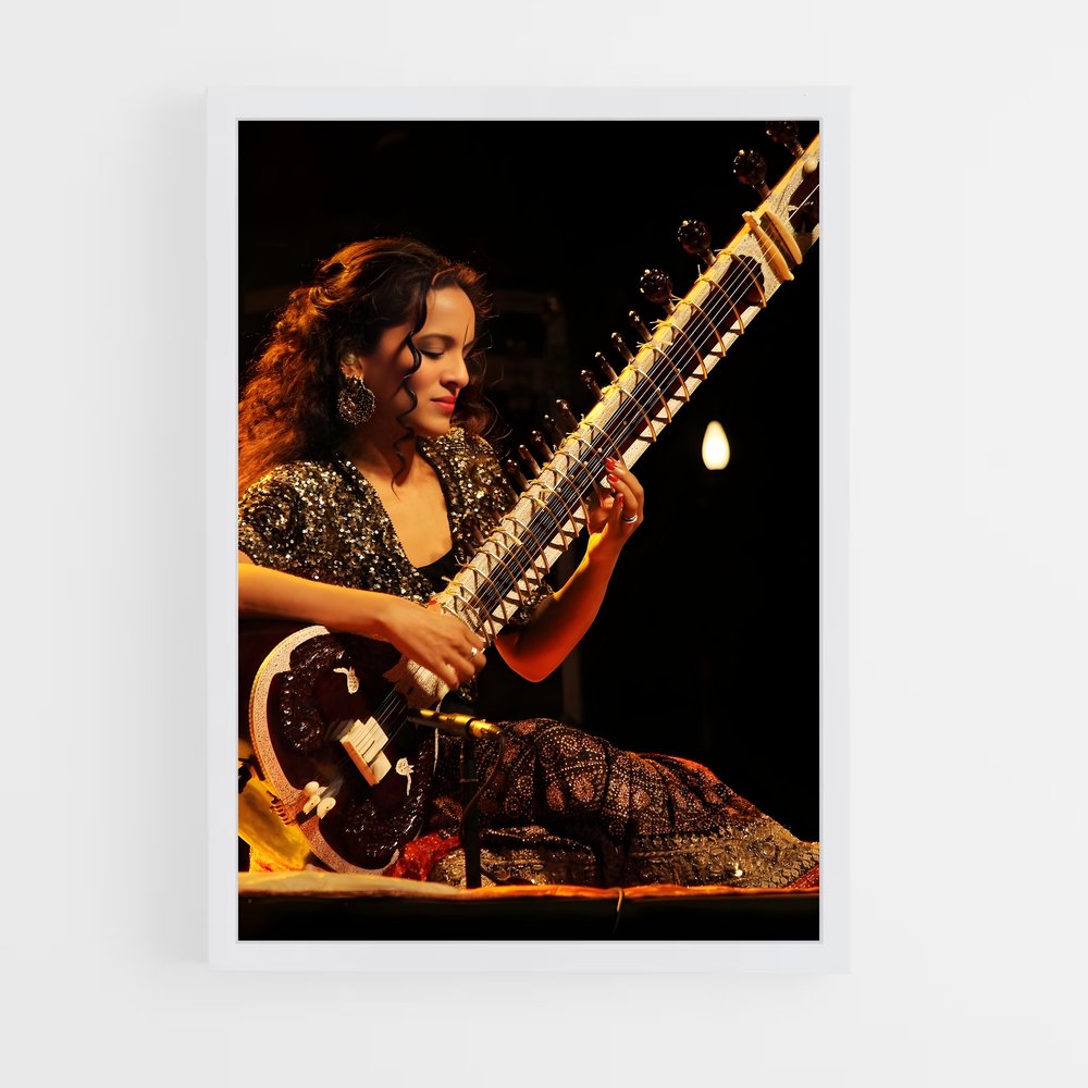 ap-anoushka shankar-1 cadre Blanc