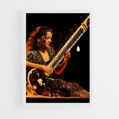 ap-anoushka shankar-1 cadre Blanc
