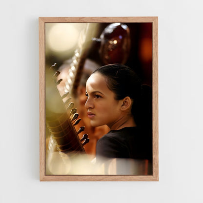 ap-anoushka shankar-4 cadre Bois clair