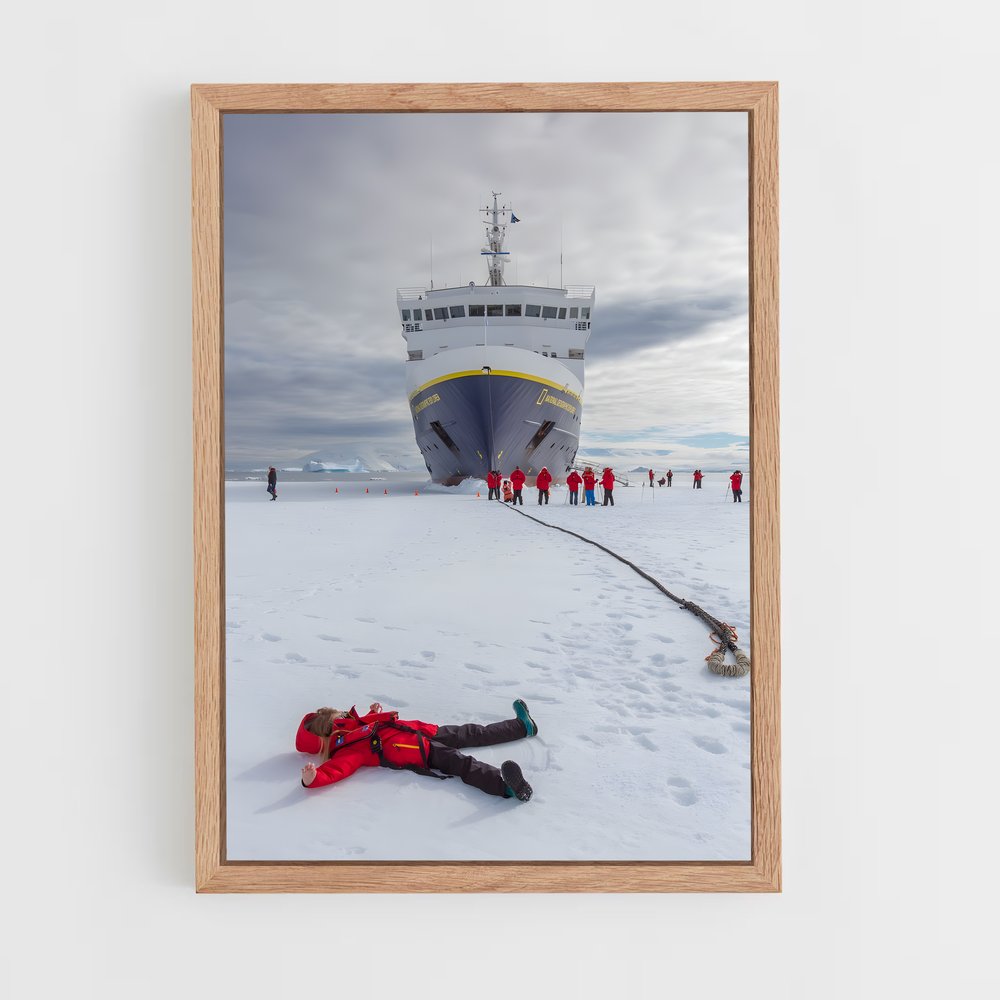 ap-antarctica-6 cadre Bois clair