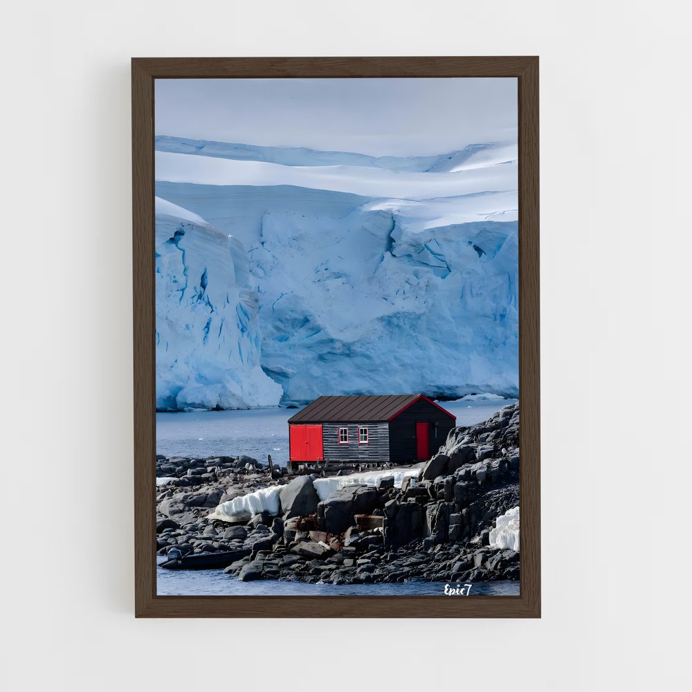 ap-antarctica-7 cadre Bois foncé