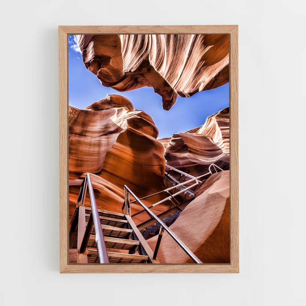 ap-antelope canyon-1 cadre Bois clair