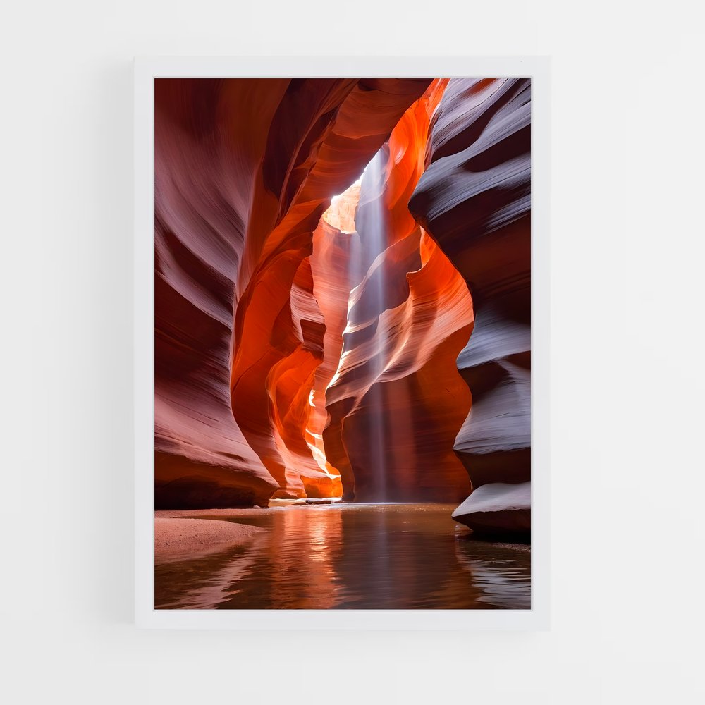 ap-antelope canyon-2 cadre Blanc