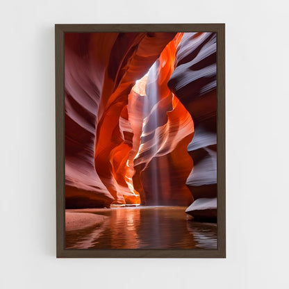 ap-antelope canyon-2 cadre Bois foncé