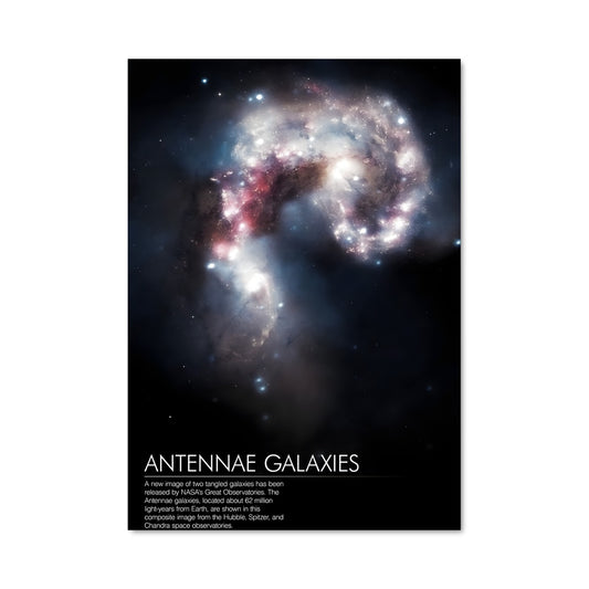 Poster Antennae galaxies 97347