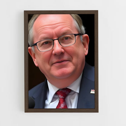 ap-anthony albanese-2 cadre Bois foncé