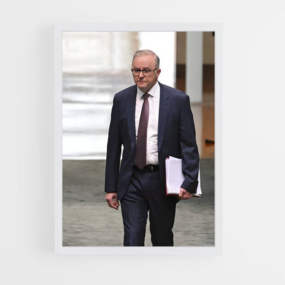ap-anthony albanese-5 cadre Blanc