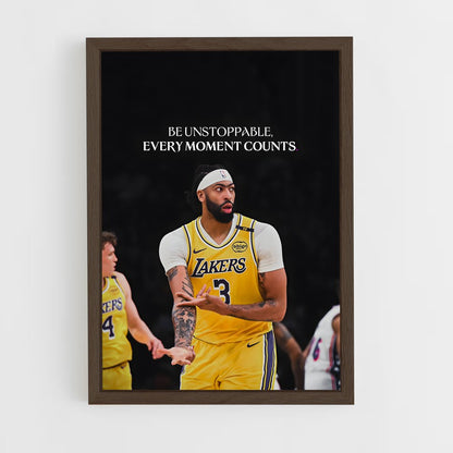 ap-anthony davis-3 cadre Bois foncé