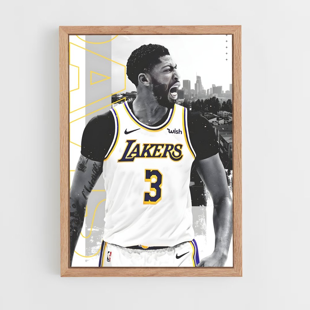 ap-anthony davis-4 cadre Bois clair