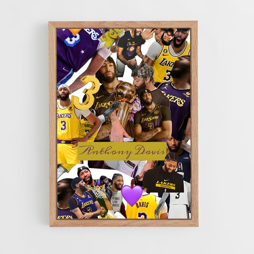 ap-anthony davis-6 cadre Bois clair