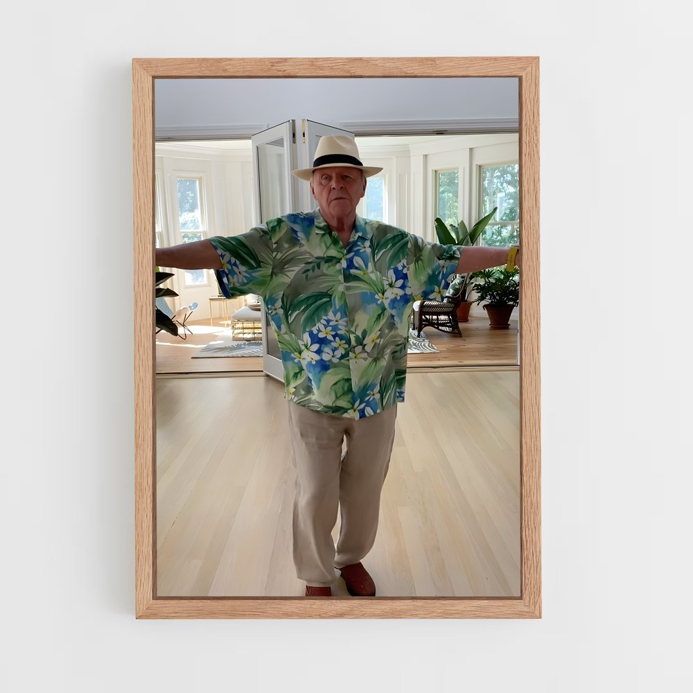 ap-anthony hopkins-2 cadre Bois clair