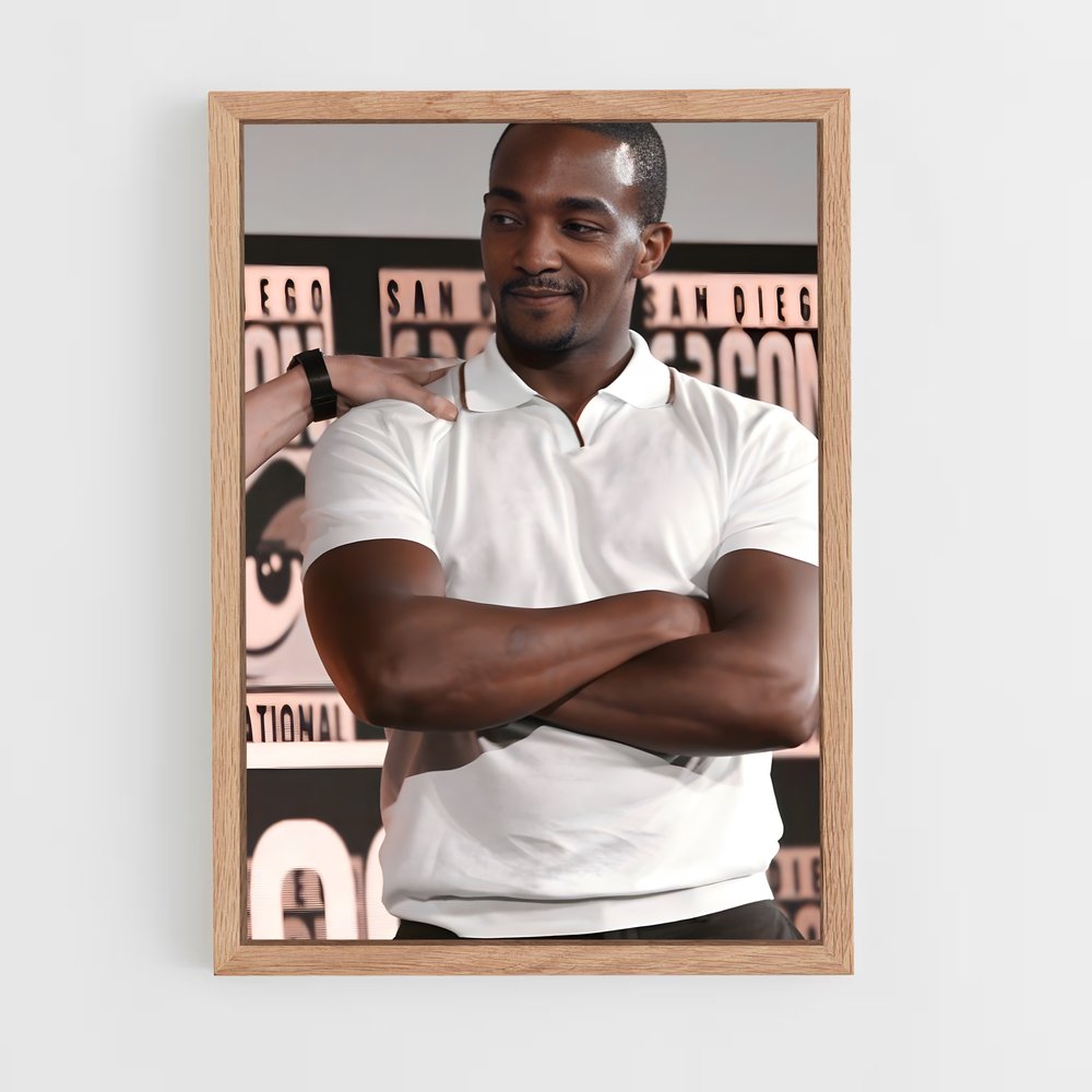 ap-anthony mackie-4 cadre Bois clair