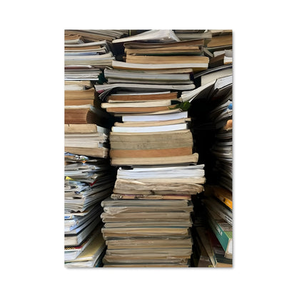 Poster Bibliothèque de Savoir