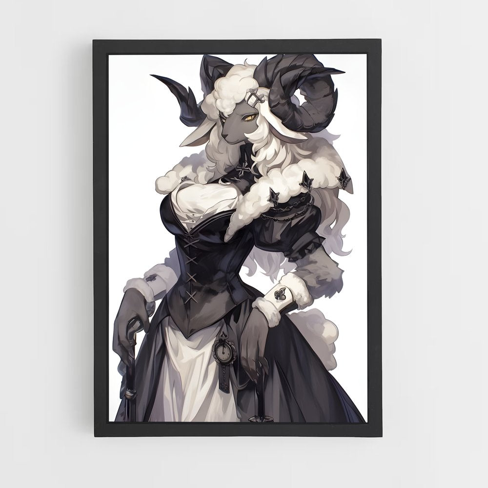 ap-anthropomorphic-6 cadre Noir