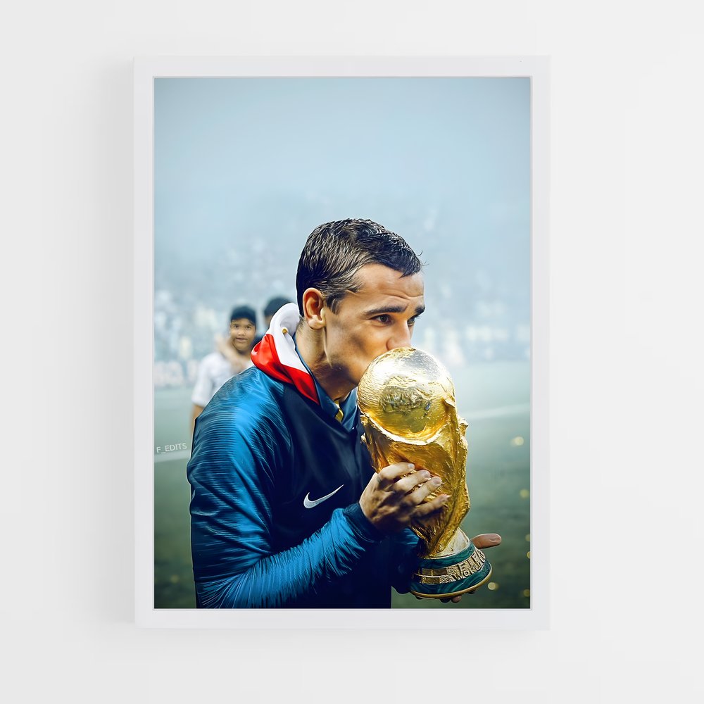 ap-antoine griezmann-7 cadre Blanc