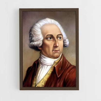 ap-antoine lavoisier-1 cadre Bois foncé