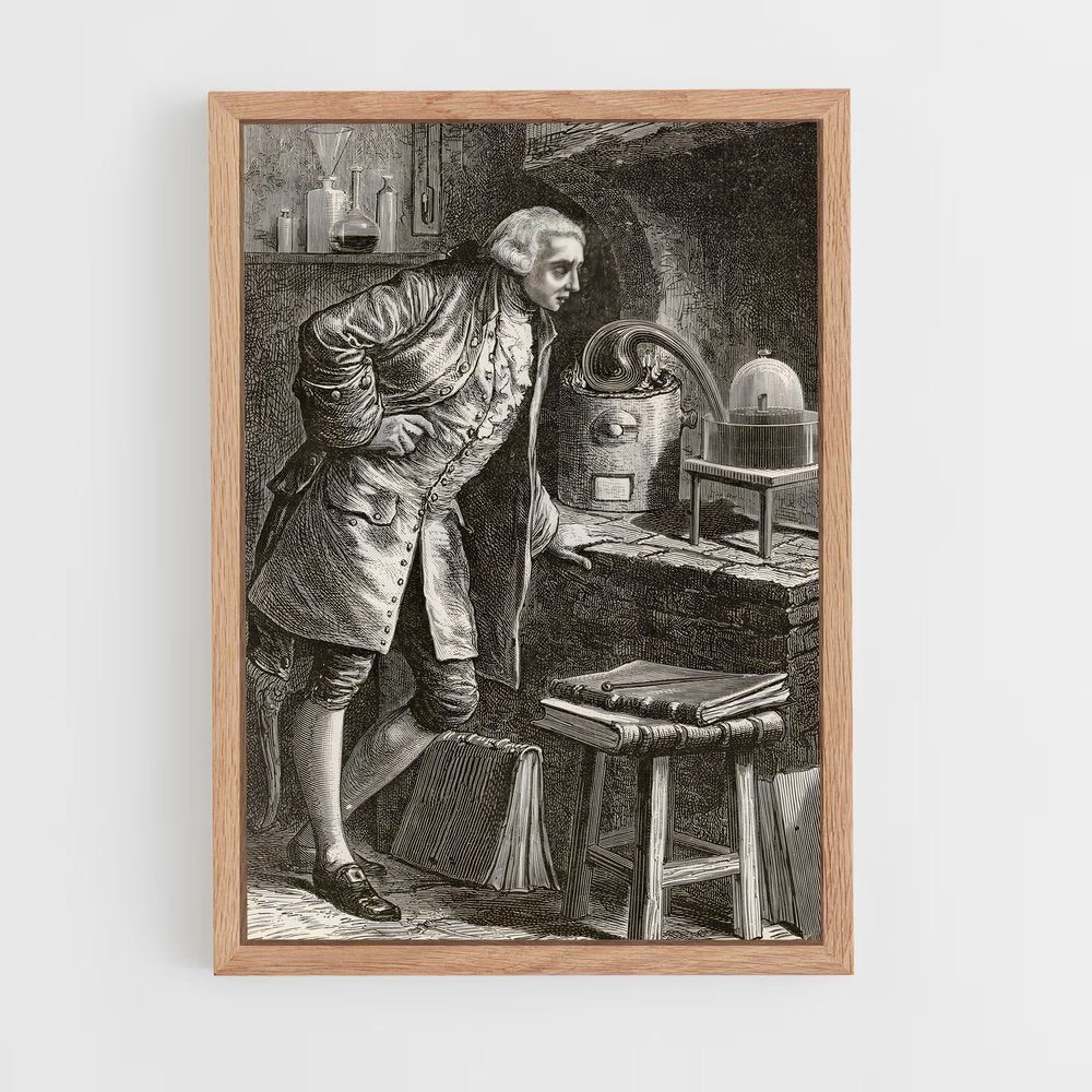 ap-antoine lavoisier-2 cadre Bois clair