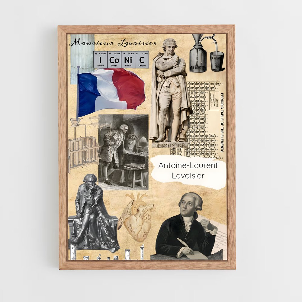 ap-antoine lavoisier-3 cadre Bois clair