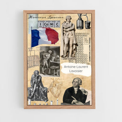 ap-antoine lavoisier-3 cadre Bois clair