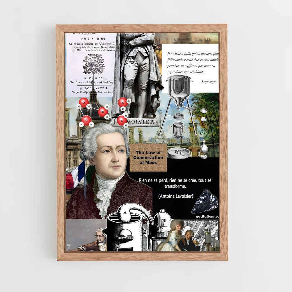 ap-antoine lavoisier-4 cadre Bois clair