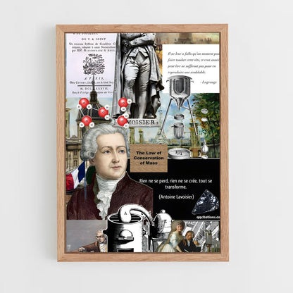 ap-antoine lavoisier-4 cadre Bois clair