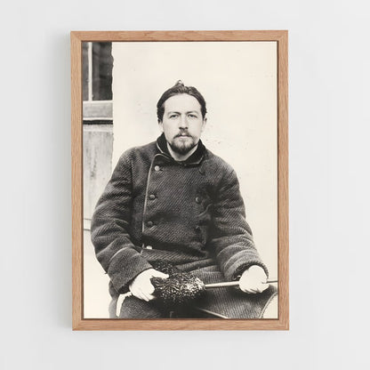 ap-anton chekhov-4 cadre Bois clair