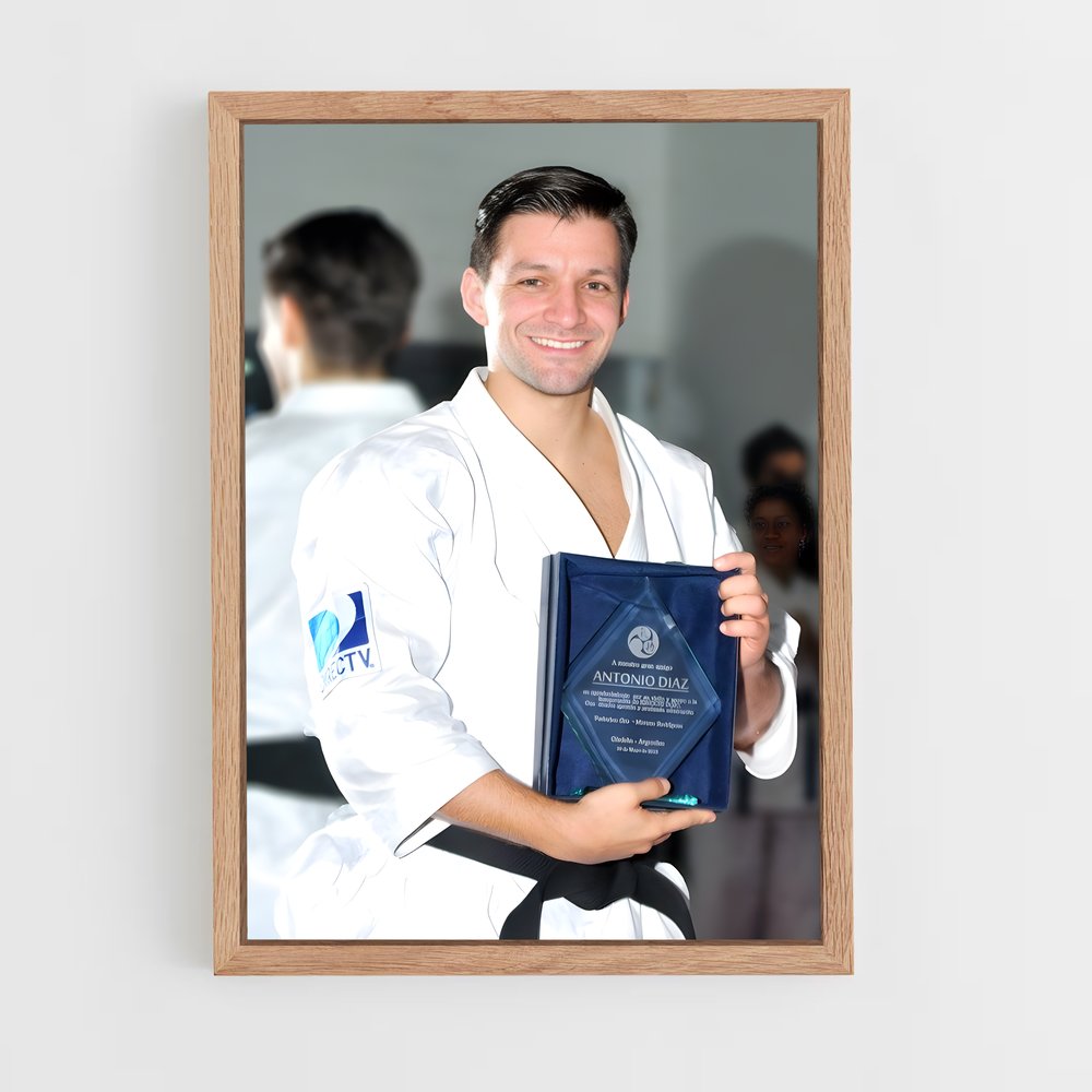 ap-antonio diaz-1 cadre Bois clair