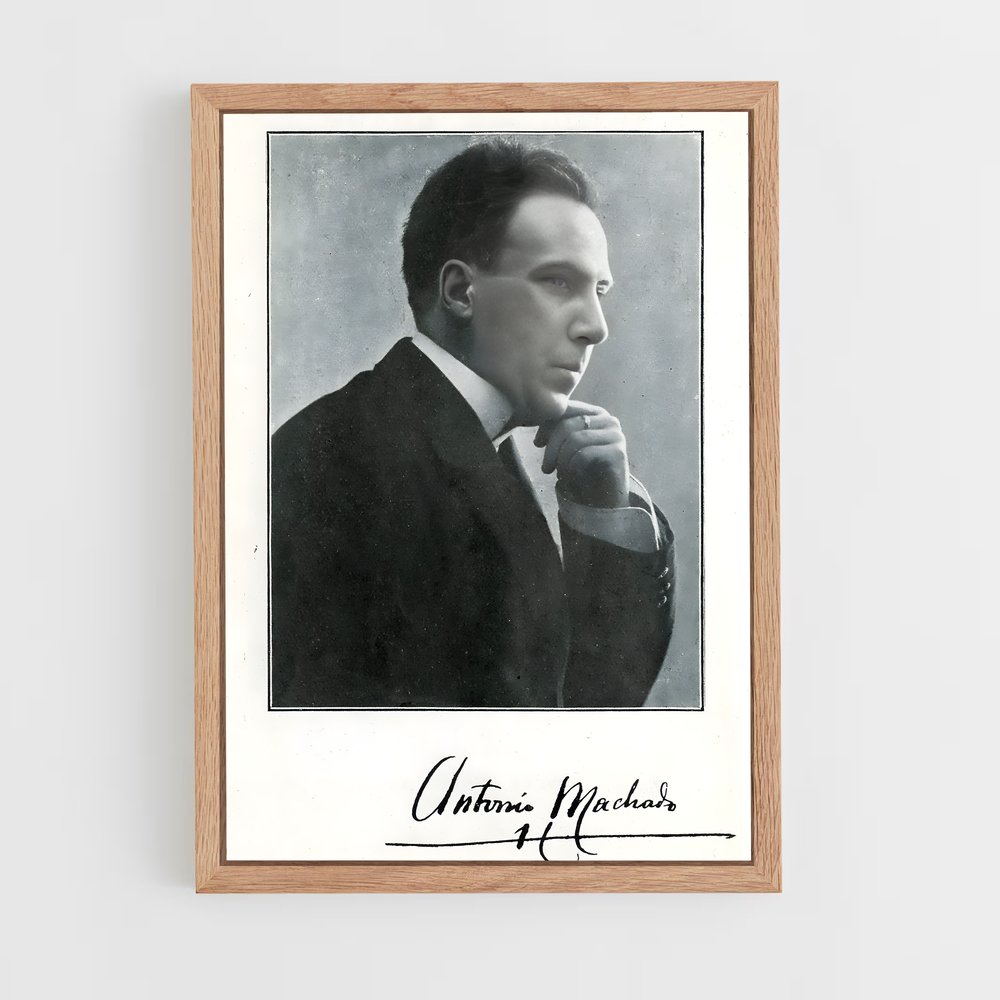 ap-antonio machado-1 cadre Bois clair