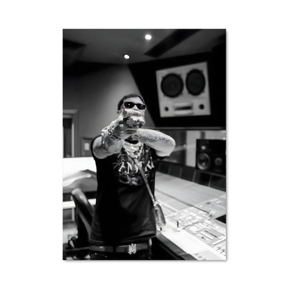 Poster Enregistrement en Studio