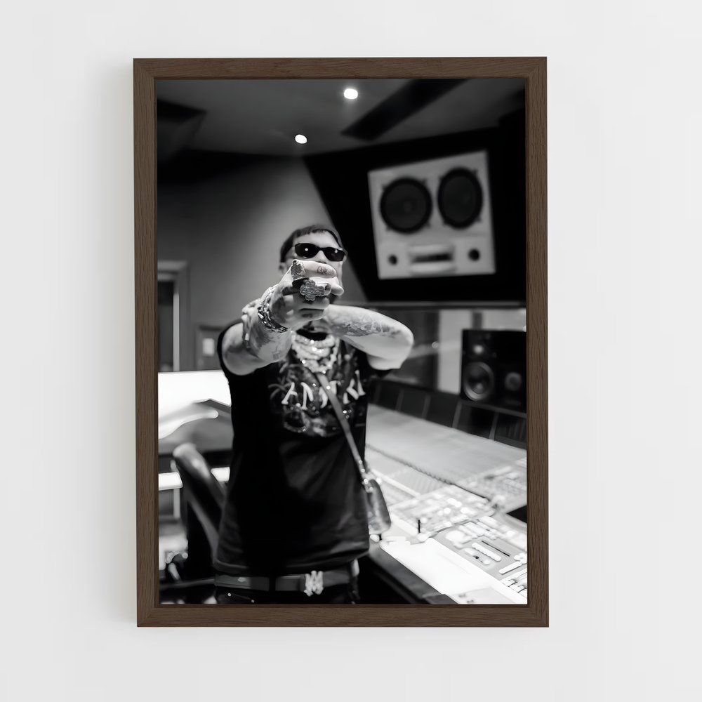 ap-anuel aa-1 cadre Bois foncé