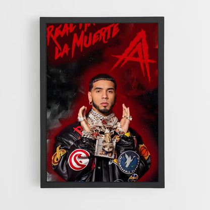 ap-anuel aa-10 cadre Noir