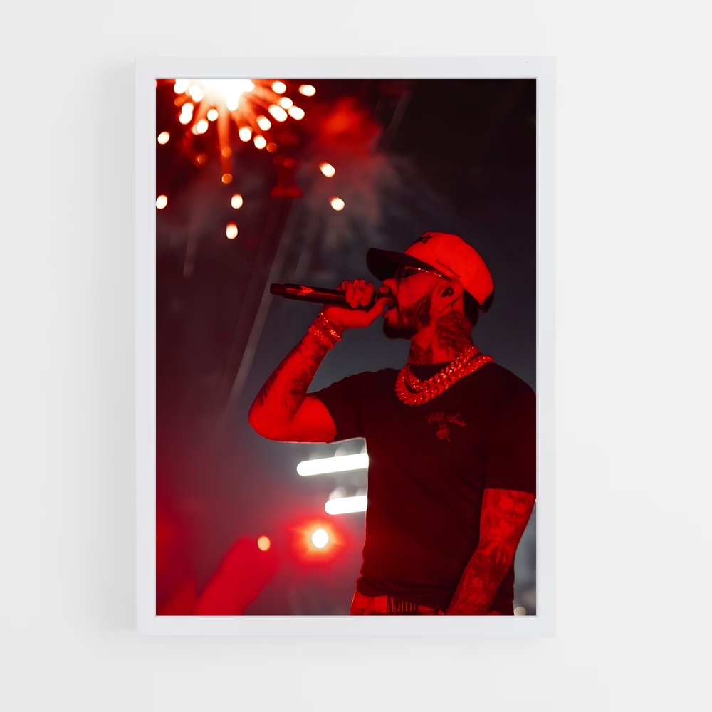 ap-anuel aa-11 cadre Blanc