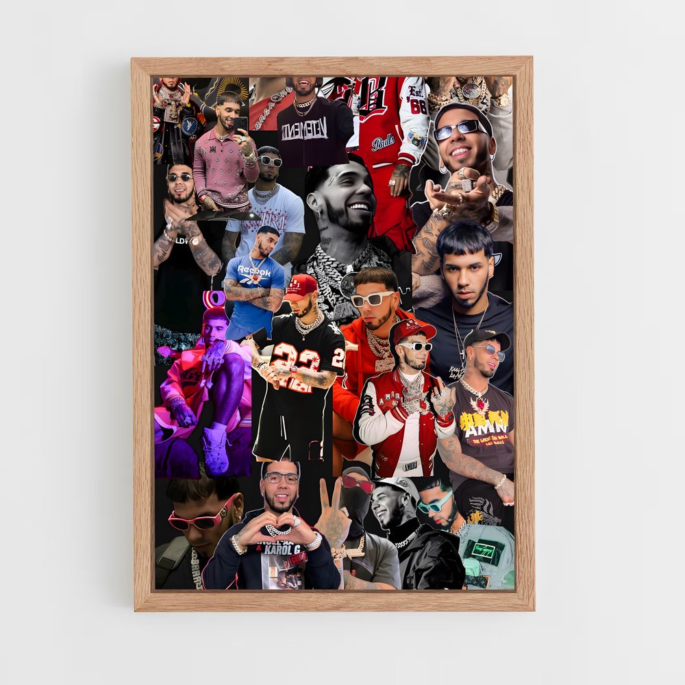 ap-anuel aa-12 cadre Bois clair