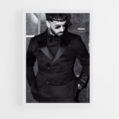 ap-anuel aa-14 cadre Blanc